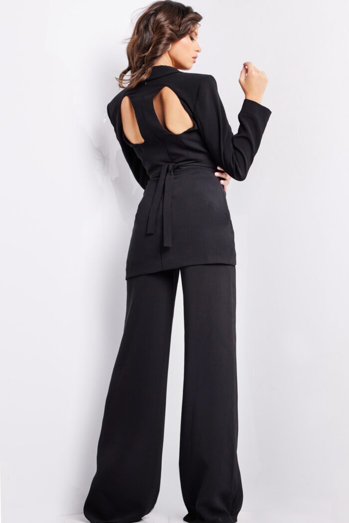 Jovani 25743 Two Piece Long Formal Pant Suit