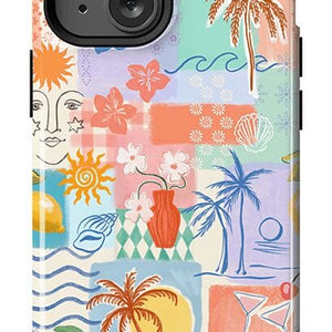 Tropical Heat | Beachy Collage Case