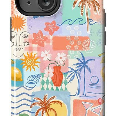 Tropical Heat | Beachy Collage Case