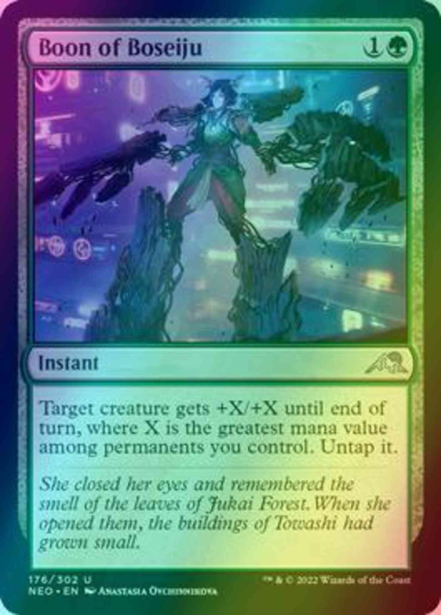Boon of Boseiju [176] [Kamigawa: Neon Dynasty] [Foil]