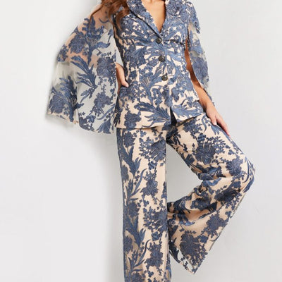 Jovani 25805 Long Two Piece Formal Pant Suit