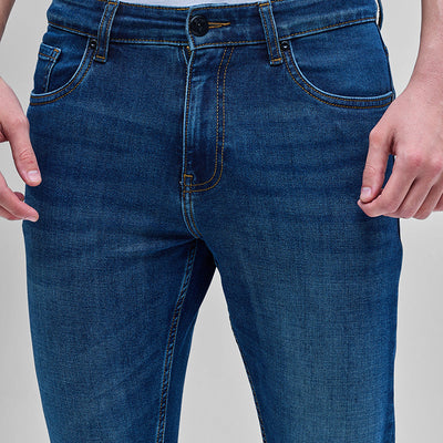 Denim Blue Skinny Fit Jeans