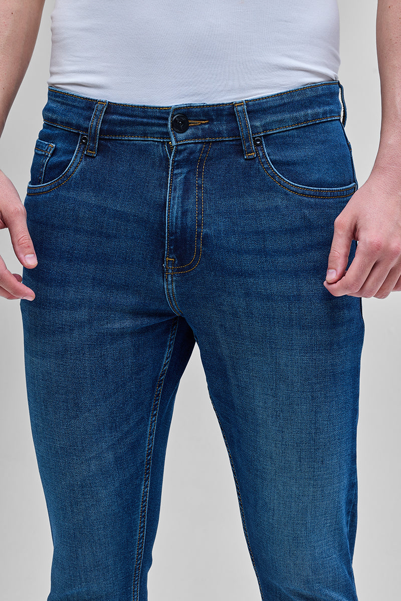 Denim Blue Skinny Fit Jeans