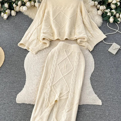 Deremy Knitted Premium Woolen Coord Set