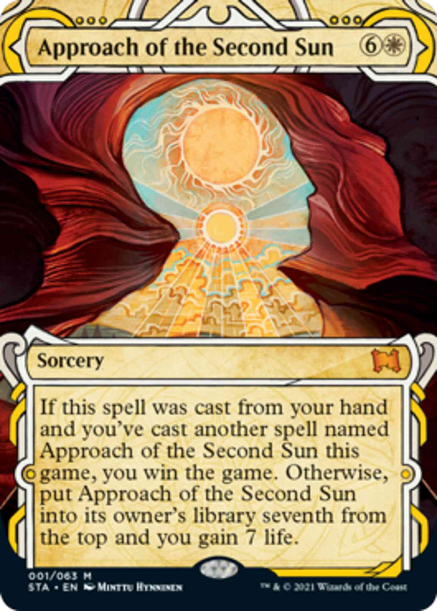 Approach of the Second Sun [1] [Strixhaven Mystical Archive] [Etched Foil]