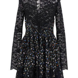 Paco Rabanne Floral Lace Dress
