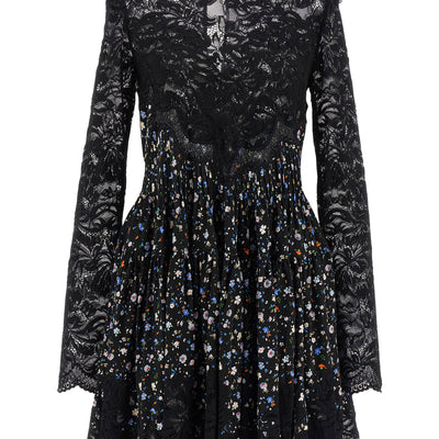 Paco Rabanne Floral Lace Dress