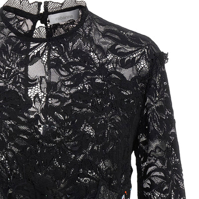 Paco Rabanne Floral Lace Dress