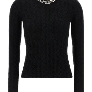 Paco Rabanne Necklace Sweater