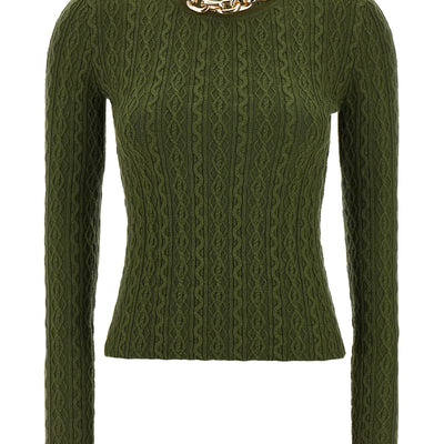 Paco Rabanne Necklace Sweater