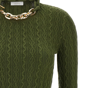 Paco Rabanne Necklace Sweater