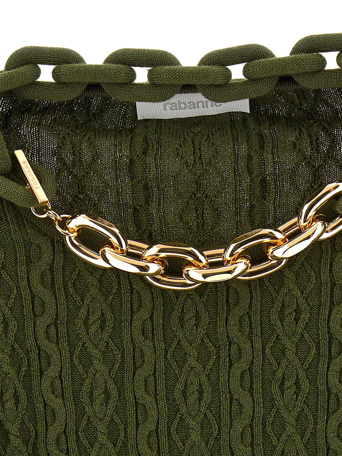 Paco Rabanne Necklace Sweater