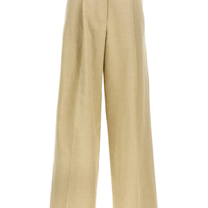 Yves Salomon Linen Trousers
