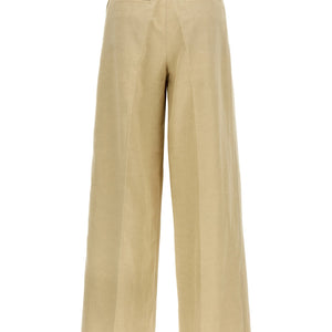Yves Salomon Linen Trousers