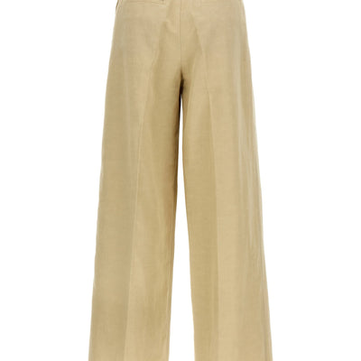 Yves Salomon Linen Trousers