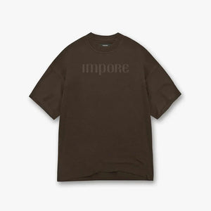 IMPORE  MINIMAL BROWN T-SHIRT Regular