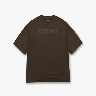 IMPORE  MINIMAL BROWN T-SHIRT Regular