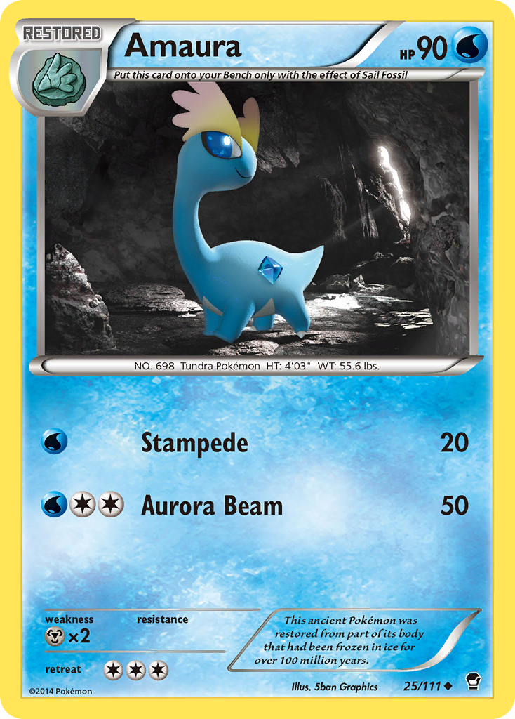 Amaura - 25/111 - Uncommon