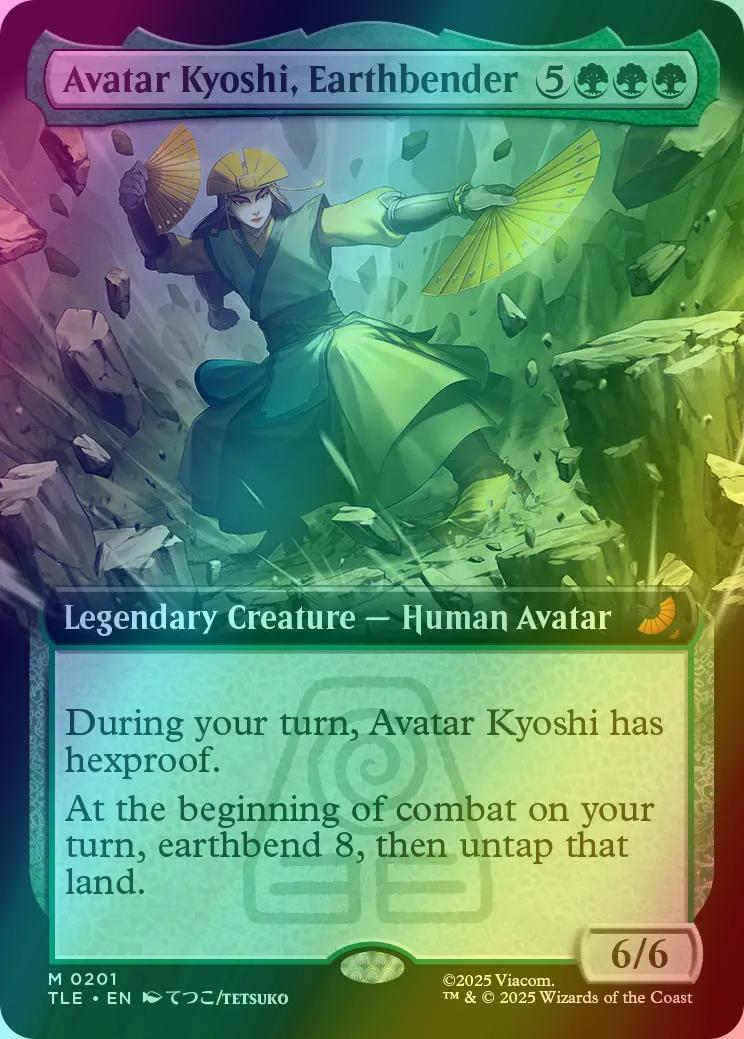 Avatar Kyoshi, Earthbender [201] [Extended Art] [Avatar: The Last Airbender Eternal] [Foil]