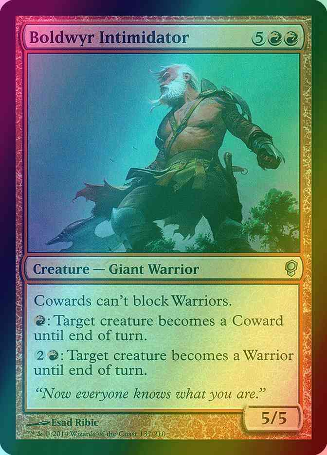 Boldwyr Intimidator [137] [Conspiracy] [Foil]