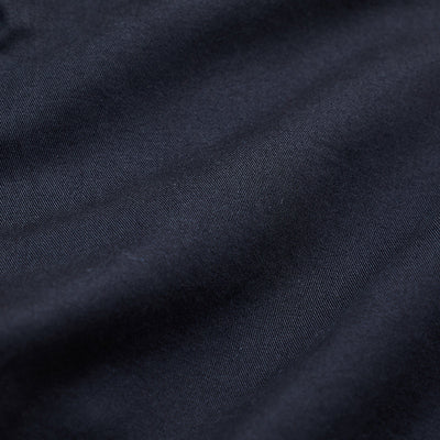 Charcoal Grey Solid Double Pocket Overshirt