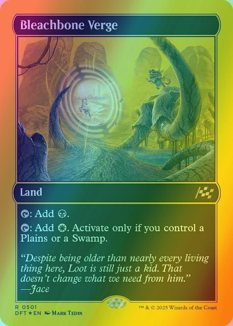 Bleachbone Verge [501] [Aetherdrift] [First-place Foil]