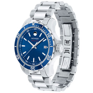 Movado Series 800 Blue Dial Men 40mm