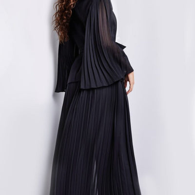 Jovani 26024 Long Evening A Line Pleated Formal Dress