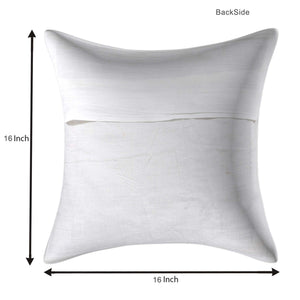 Brown Color Multi Big Dotted Cushion Cover