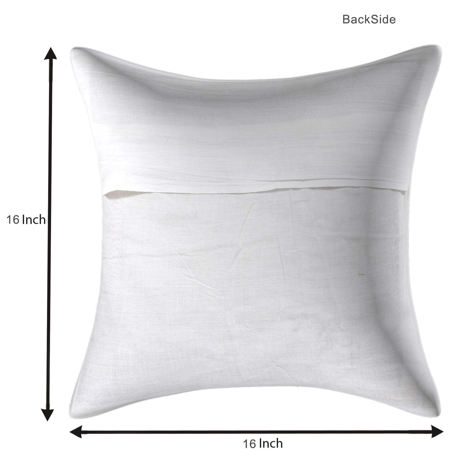 Brown Color Multi Big Dotted Cushion Cover