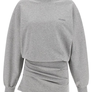 The Attico Mélange Sweatshirt Dress