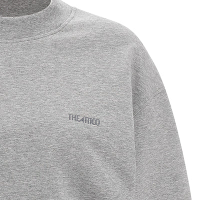 The Attico Mélange Sweatshirt Dress