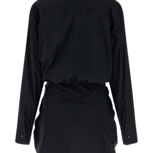 The Attico Double Layer Shirt Dress