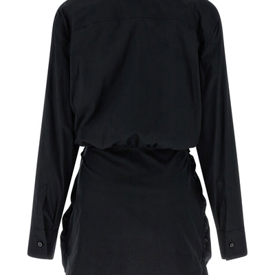 The Attico Double Layer Shirt Dress