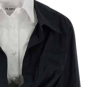 The Attico Double Layer Shirt Dress
