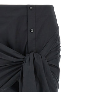 The Attico -bow Skirt