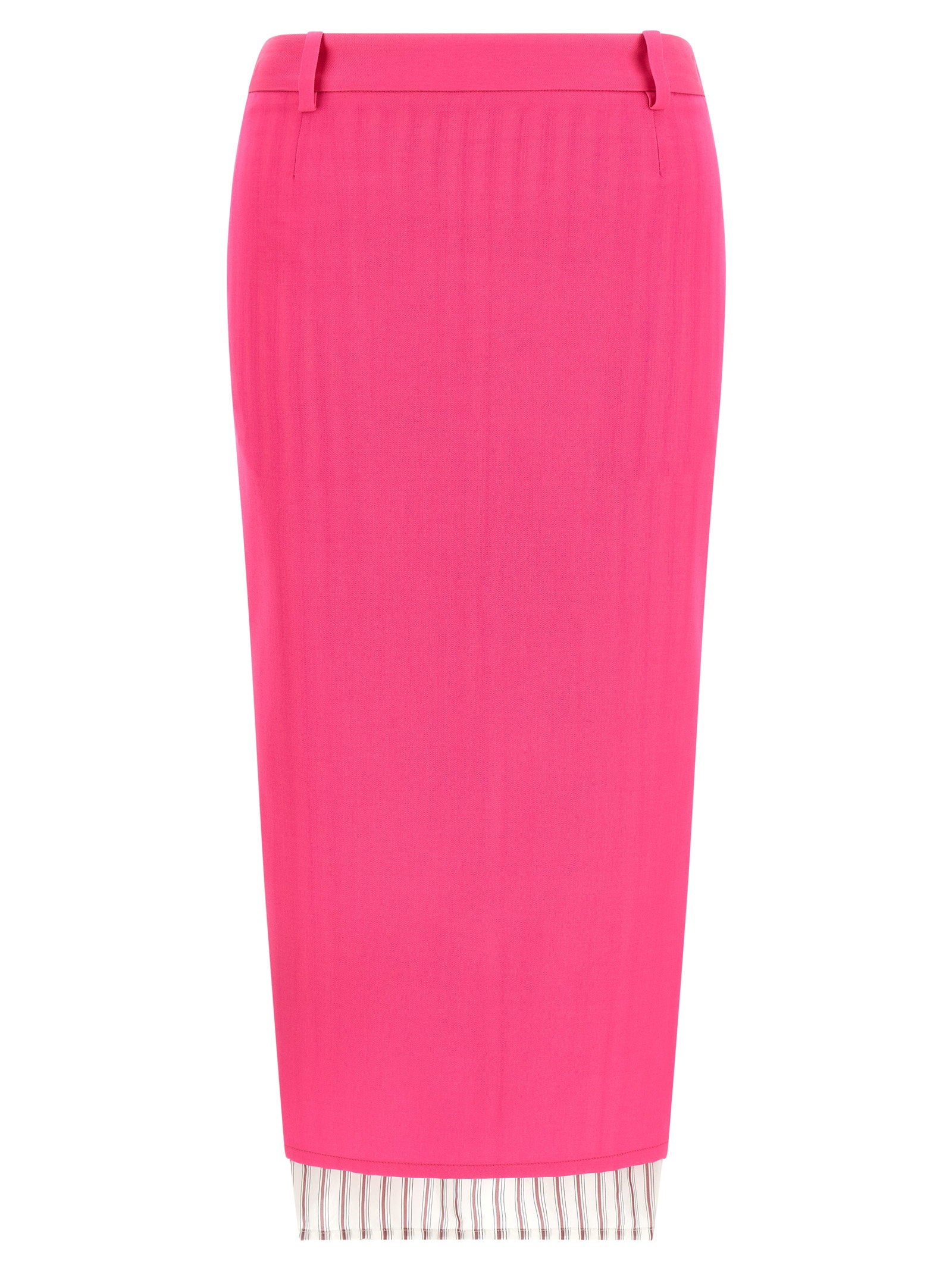 The Attico Double Layer Skirt