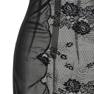 The Attico Lace Tulle Dress