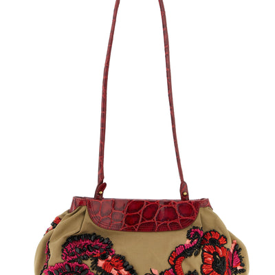 Dries Van Noten Embroidery Clutch