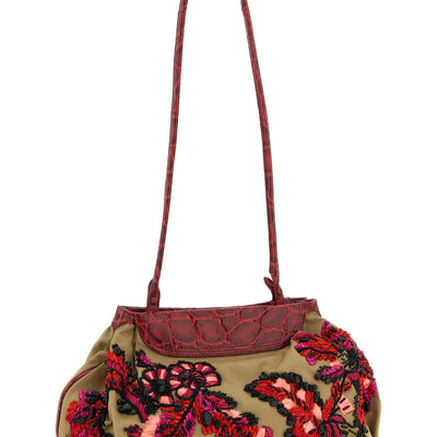 Dries Van Noten Embroidery Clutch