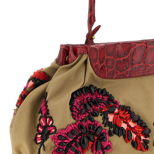 Dries Van Noten Embroidery Clutch