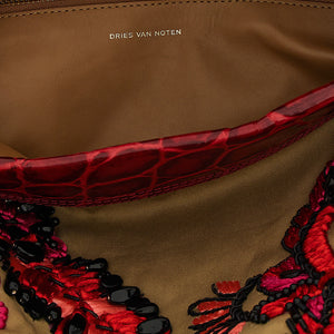 Dries Van Noten Embroidery Clutch