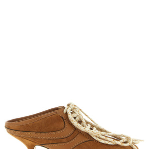 Dries Van Noten Heeled Suede Sneakers