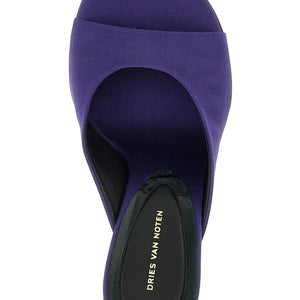 Dries Van Noten Satin Mules