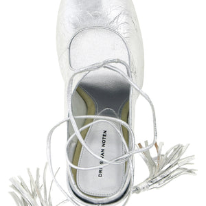 Dries Van Noten Laminated Leather Mules