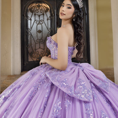 Strapless Capelet Ball Gown by LizLuo Quince 26101