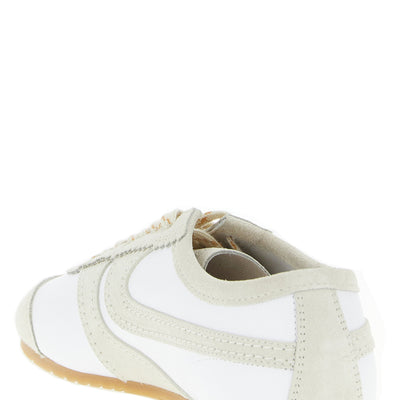 Dries Van Noten Leather And Suede Sneakers
