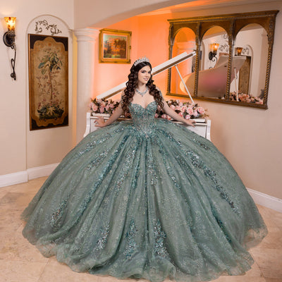 Tiered Off Shoulder Ball Gown by LizLuo Quince 26106
