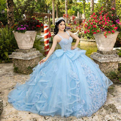 Ruffled Sleeveless Ball Gown by LizLuo Quince 26112