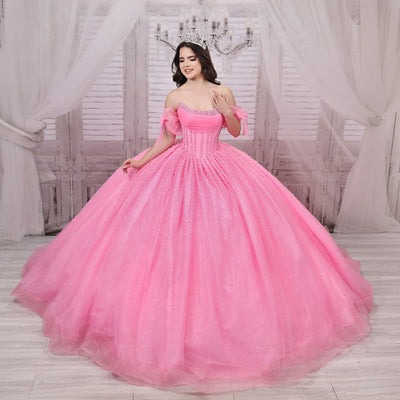 Strapless Cape Ball Gown by LizLuo Quince 26114